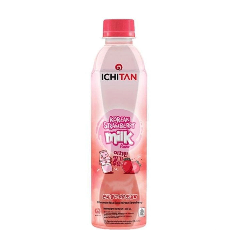 Ichitan Korean Strawberry Milk Flavor Drink 300ml