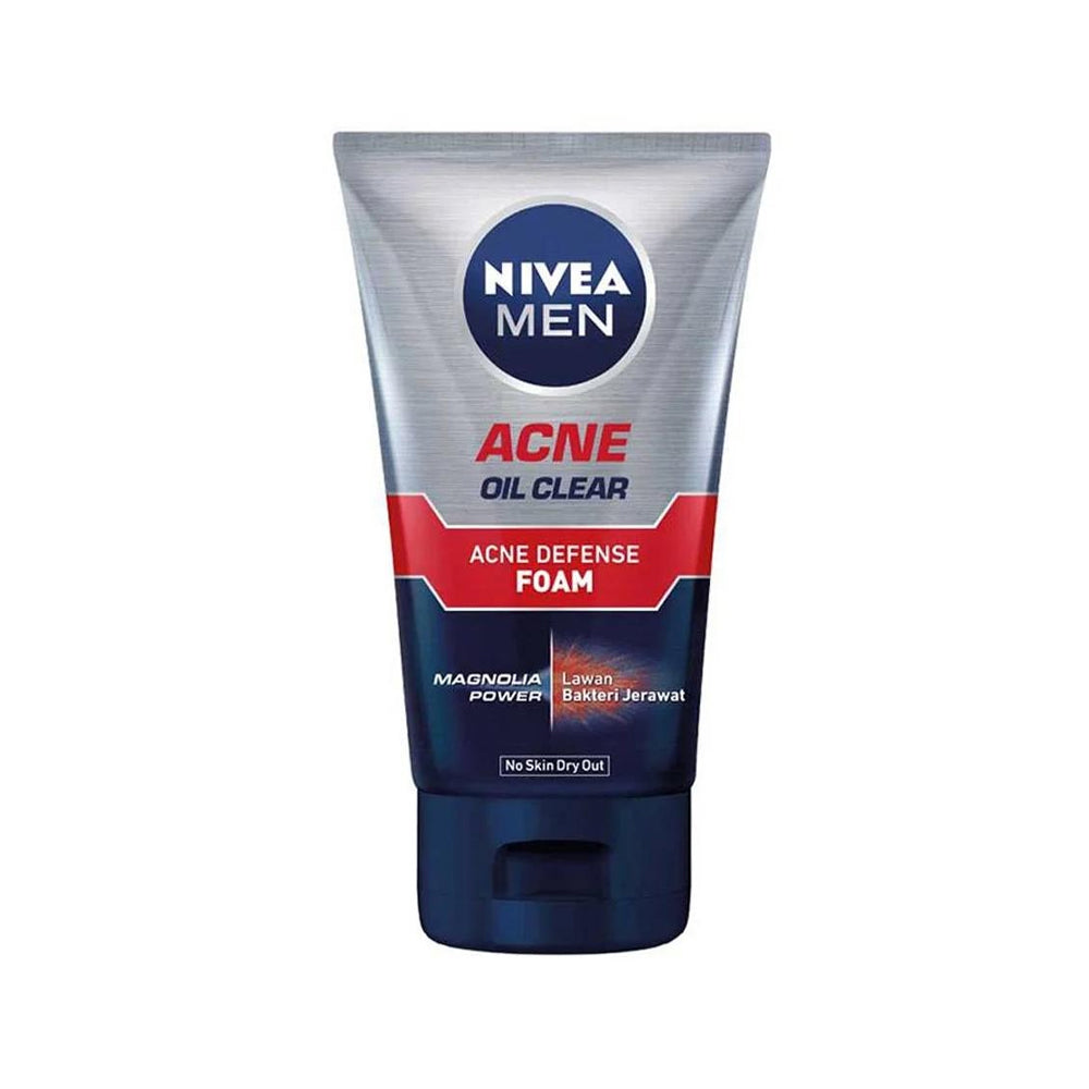 Nivea Men Acne Oil Clear Acne Defence Foam 100ml