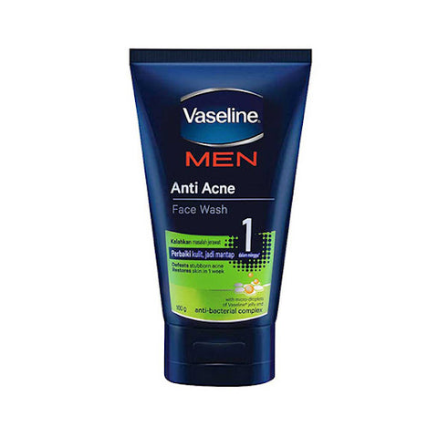 Vaseline Men Face Wash Anti Acne 100g