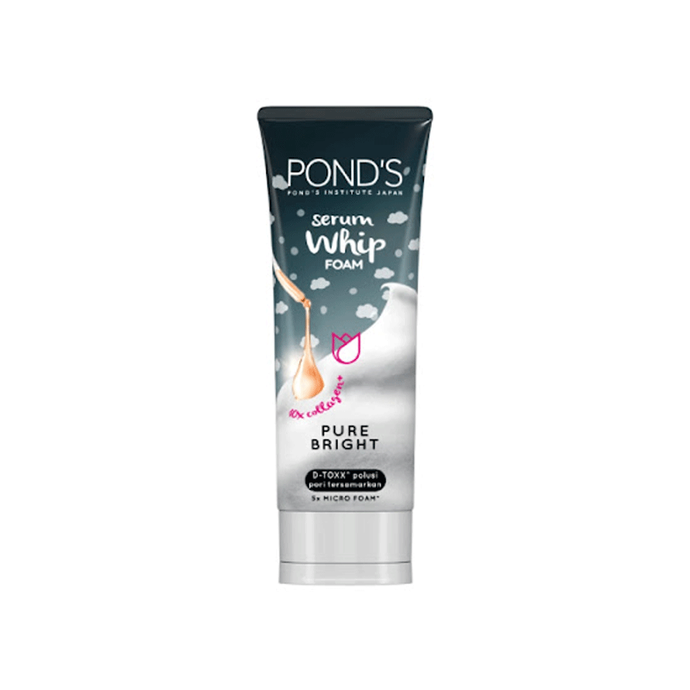 Ponds Serum Whip Foam Pure Bright 100g