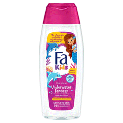 Fa Kids Underwater Fantasy Sweet Berry Scent Shower Gel & Shampoo 400ml