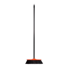 Spontex Red Broom With Handle
