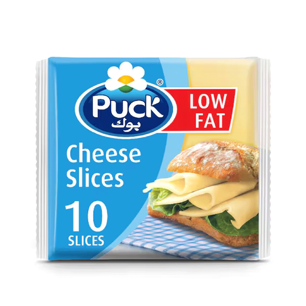 Puck Low Fat Cheese 10s 200g
