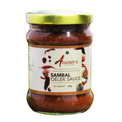 Azadeh's Cuisine Sambal Oelek Sauce 220g
