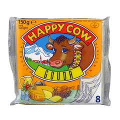 Happy Cow Gouda Slice 150g