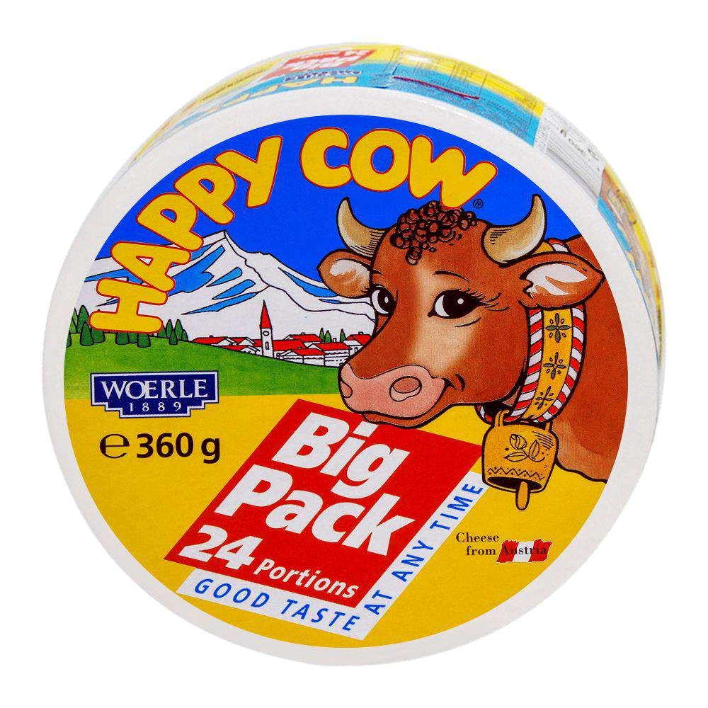 Happy Cow Regular 24 Portions 360g