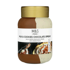 M&s Milk & Cookies Chocolate Spread 400g