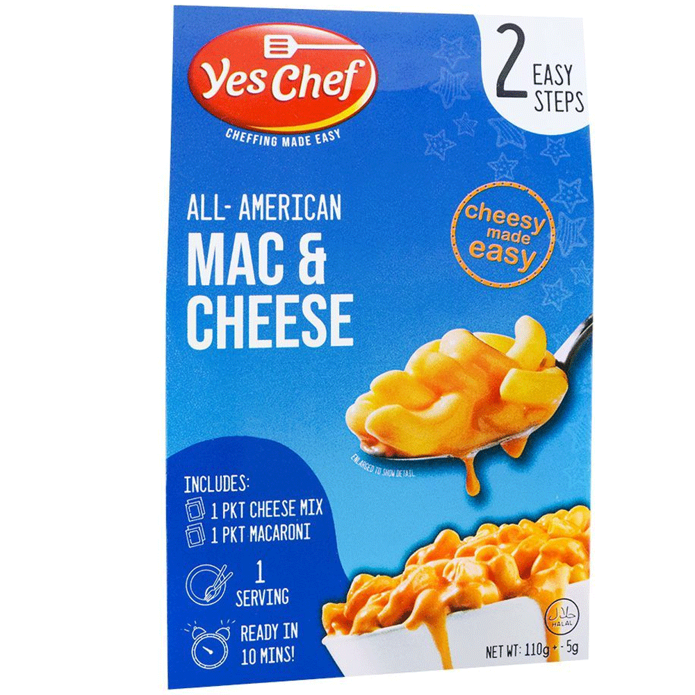 Yes Chef Mac & Cheese 110g