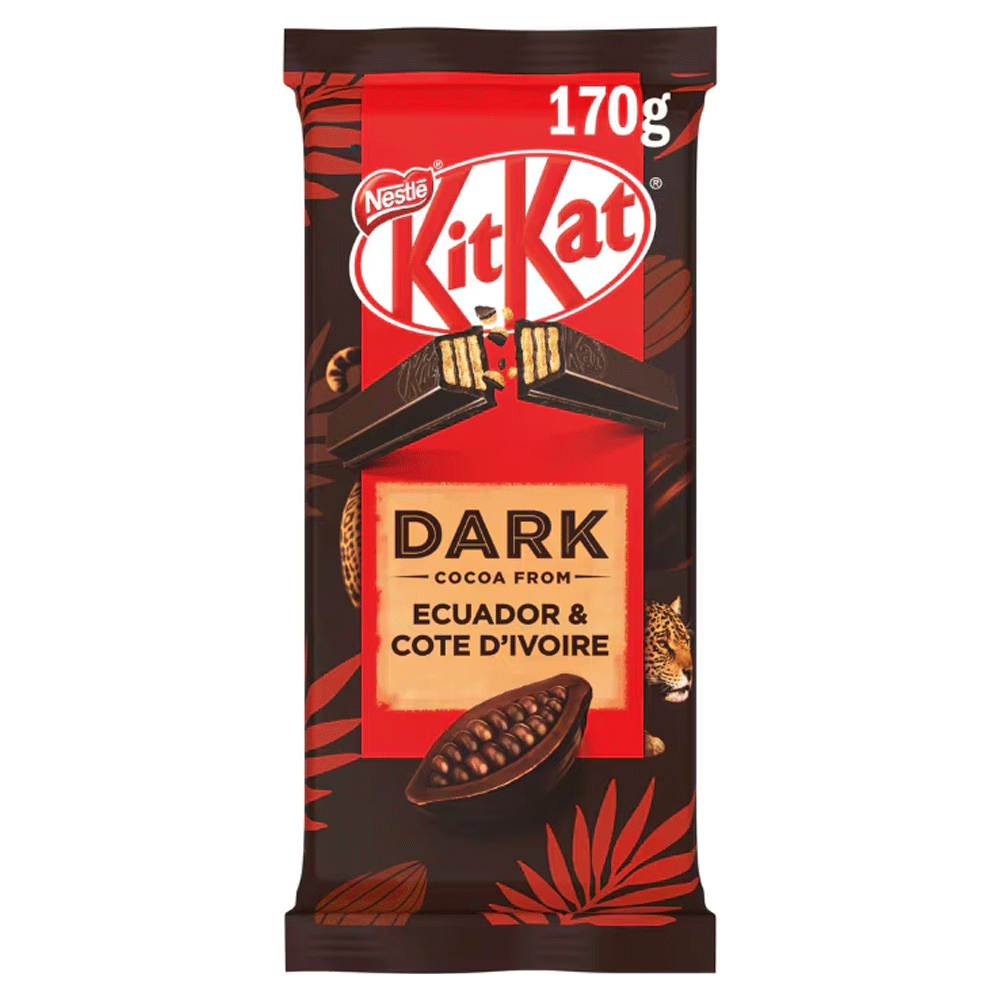 Nestle Kit Kat Dark Cocoa Chocolate 160g