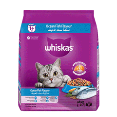Whiskas Dry Food Adult With Ocean Fish – 480g