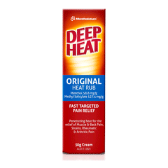 Deep Heat Regular Rub 50g (Local)