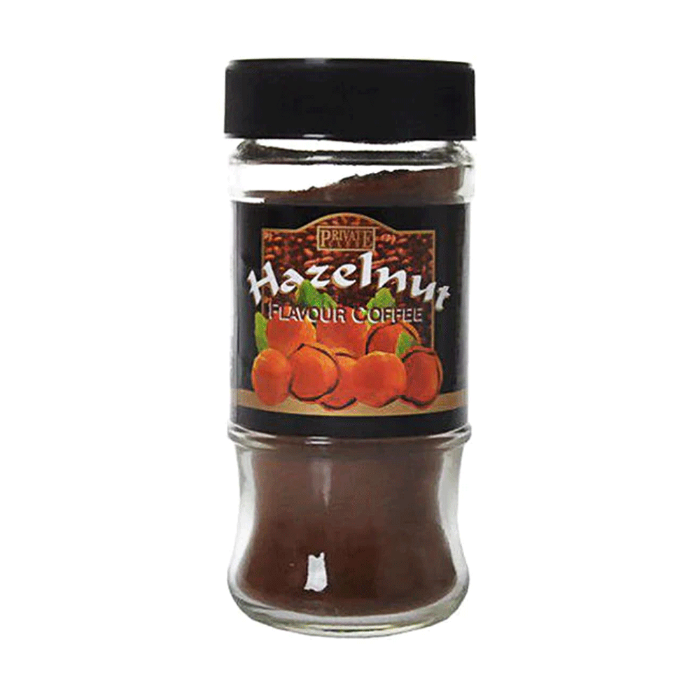 Private Club Hazelnut Flavour Coffee 100g