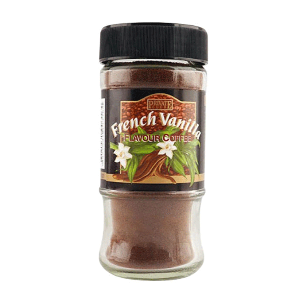 Private Club French Vanilla Flavour Coffee 50g