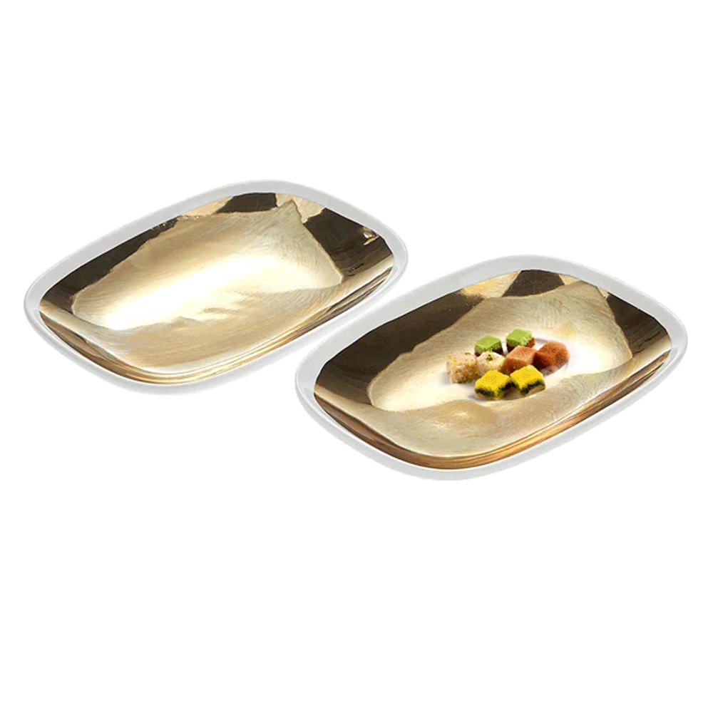 Symphony Adorn Gold Trays 2s Sy8000