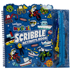Smiggle My First Scibble Activity Blue Book
