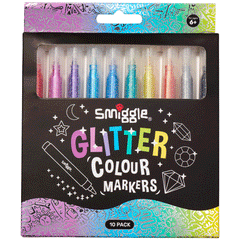 Smiggle Glitter Colour Markers