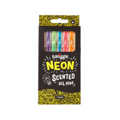 Smiggle Neon Scented Gel Pens 7s