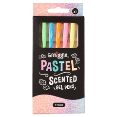 Smiggle Pastel Scented Gel Pens 7s