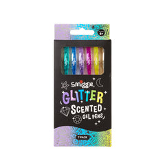 Smiggle Glitter Scented Gel Pens 7s