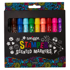 Smiggle Stamper Scented Markers