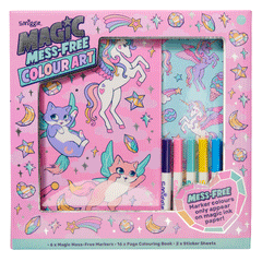 Smiggle Mess Free Colour Art Pink