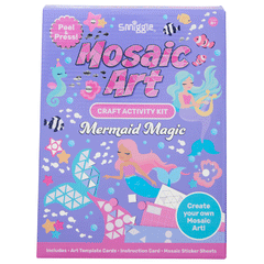 Smiggle Mosaic Art Craft Activity Kit Purple 269663