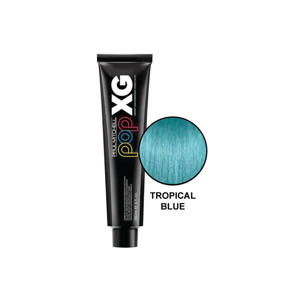 Paul Mitchell Pop Xg Cream Color Tropical Blue 180ml