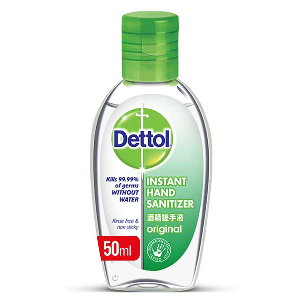 Dettol Hand Sanitizer Original 50ml Local