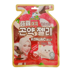 Dolphin Konjac Lychee Flavour Jelly 120g