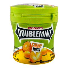 Wrigley's Chewy Mint Peppermint Flavour Candy 80g