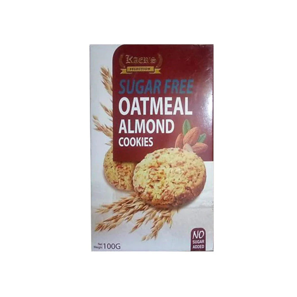 Kaer's Sugar Free Oatmeal Almond Cookies 100g