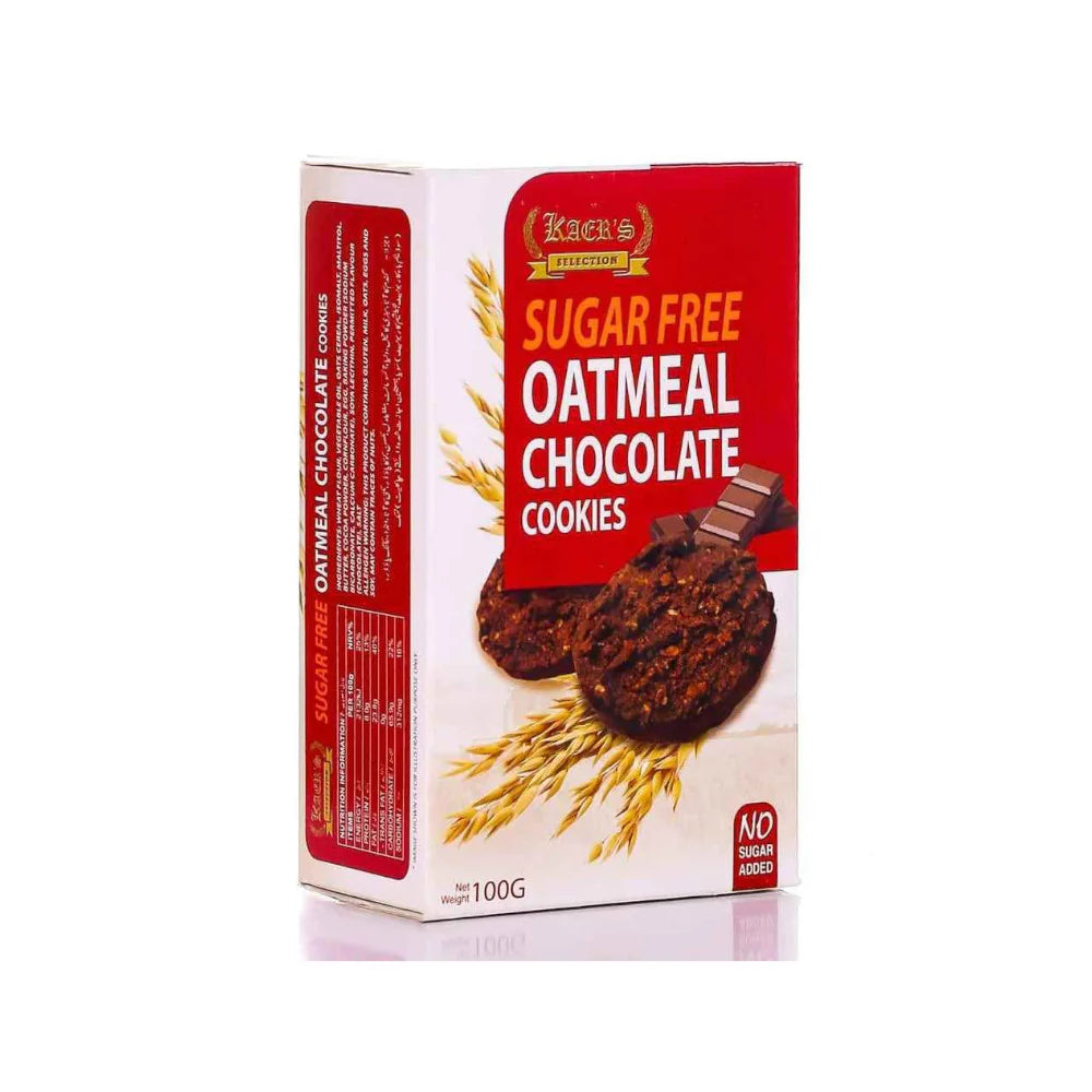 Kears Sugar Free Oatmeal Chocolate Cookies 100g