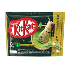 Nestle Kit Kat Real Green Tea Leaves Chocolate Pouch 136g