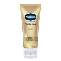 Vaseline Gluta-Hya Flawless Bright Serum Burst Uv Lotion 70ml