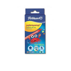 Pelikan Wax Regular Crayons 12s 50501200-n