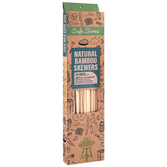 Safe Serve Bamboo Skewers 14inch/6mm 38pcs