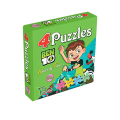 Gamex Cart Ben 10 4 Puzzles