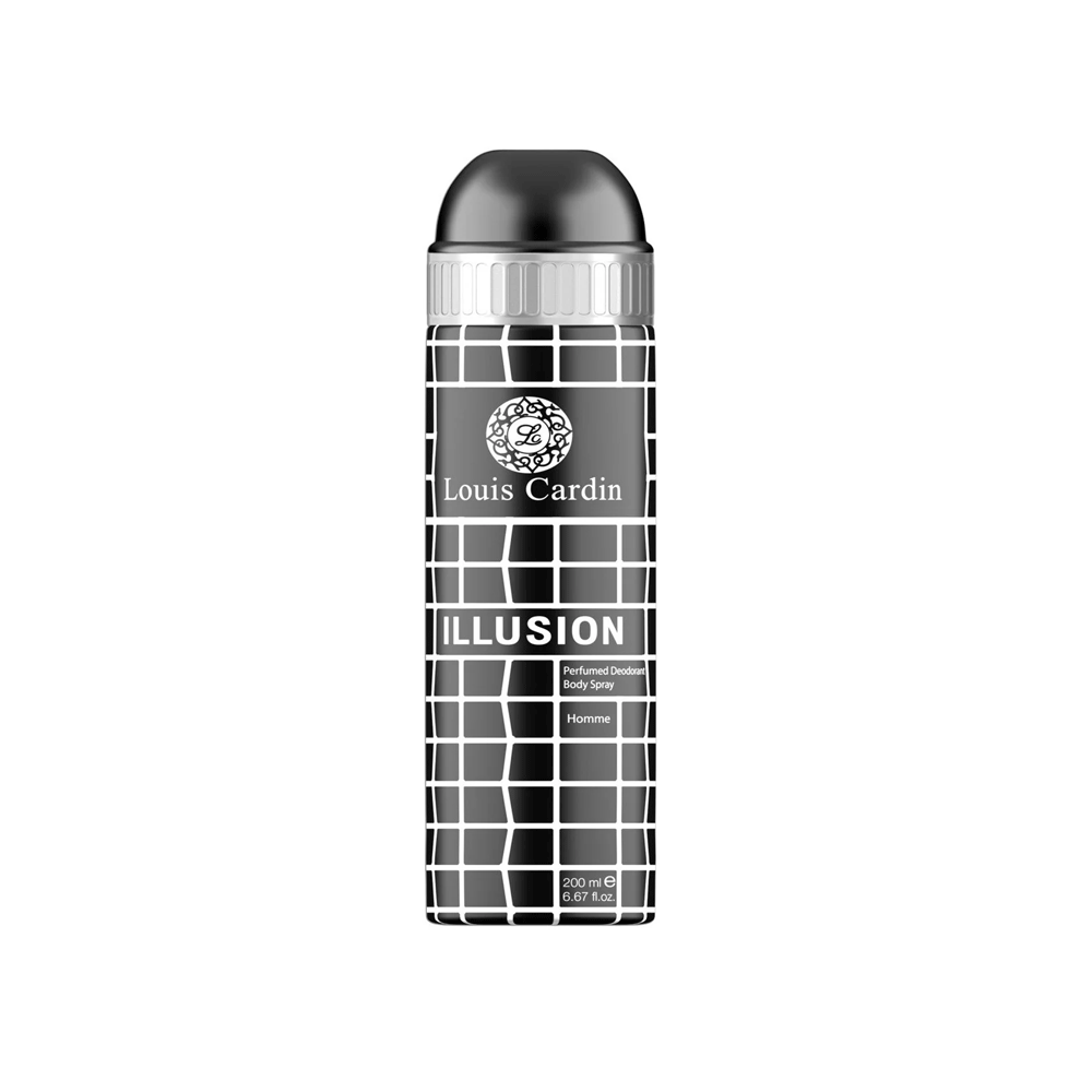 Louis Cardin Illusion Deodorant Body Spray 200ml