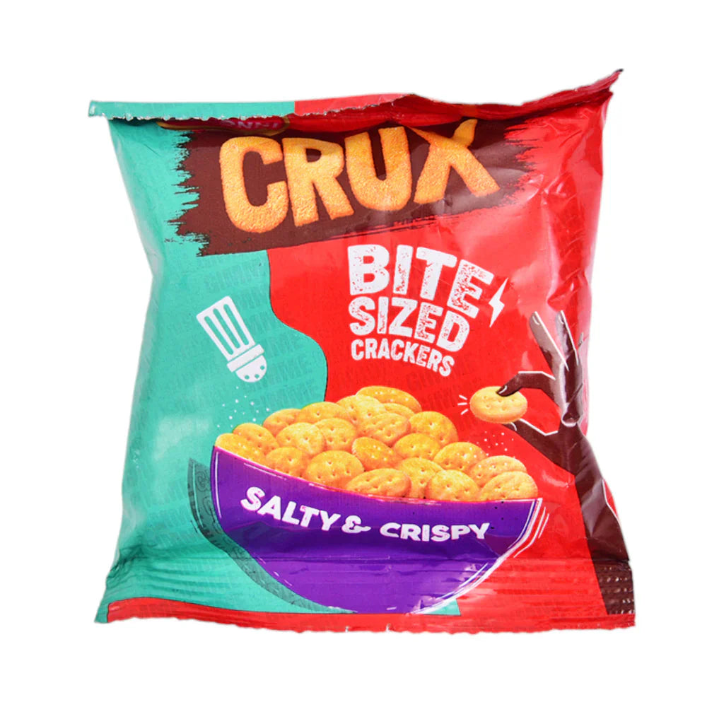 Bisconni Crux Salty & Crispy Flavored Bites Crackers