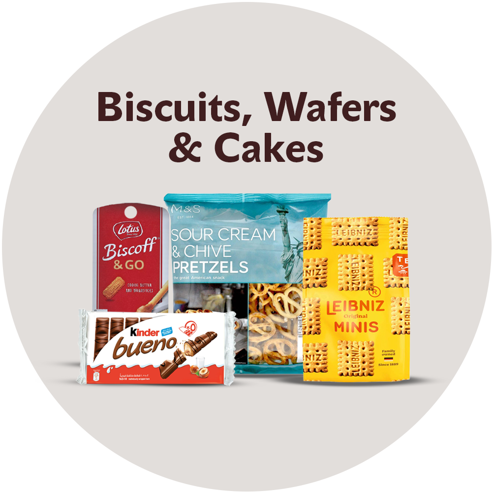 Biscuits, Wafers & Cakes