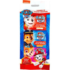 Paw Patrol Paw Patrol Wet Wipes For Hands And Face 3 X 10s