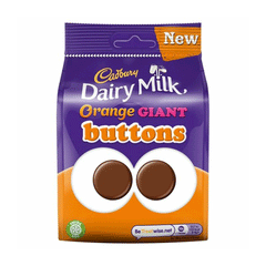 Cadbury Dairy Milk Buttons Orange Chocolate Pouch 85g