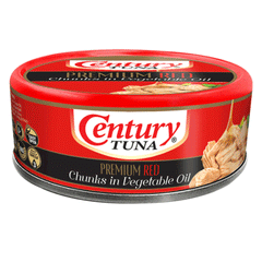 Century Tuna Premium Red Chunks In Vegetable Oil 184g