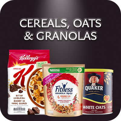Cereals, Oats & Granolas