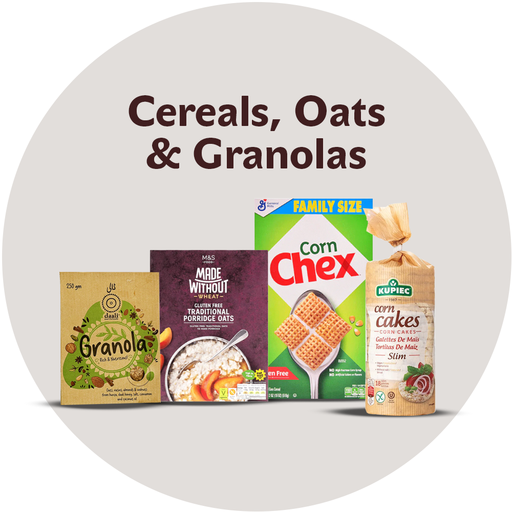 Cereals, Oats & Granolas