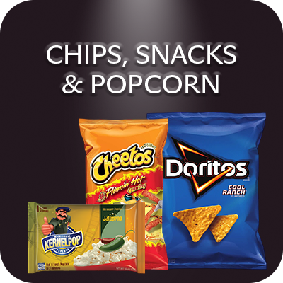 Chips, Snacks & Popcorn