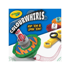 Crayola Colour Whirls Rip EM & Spin EM 747645