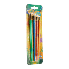 Crayola Paint Brush Set 4s 053515
