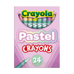 Crayola Pastel Crayons 24s 521835