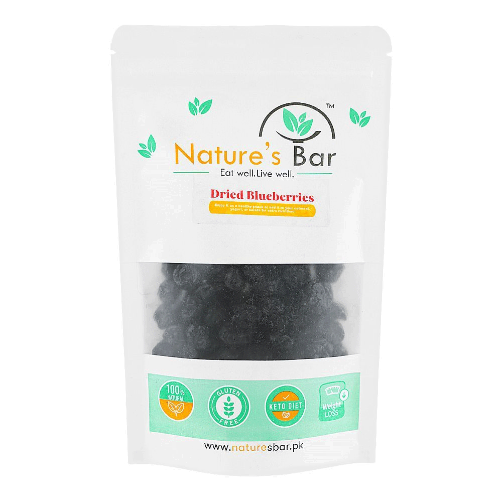 Nature's Bar Dried Blueberries 100gm